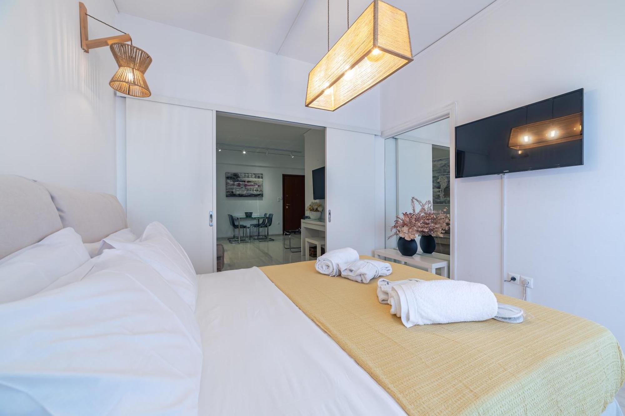Blanc Dans Le Centre De Glyfada Appartement Athene