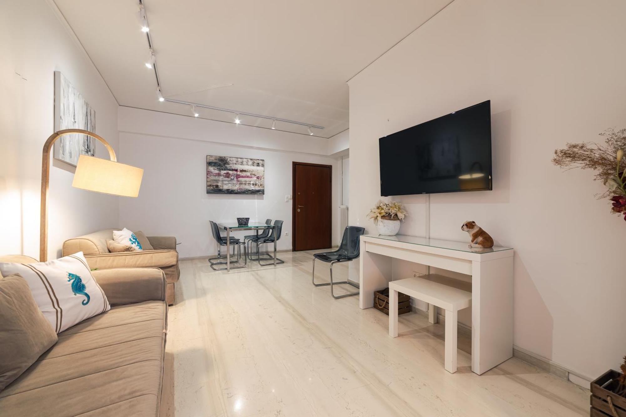 Blanc Dans Le Centre De Glyfada Apartment Athens
